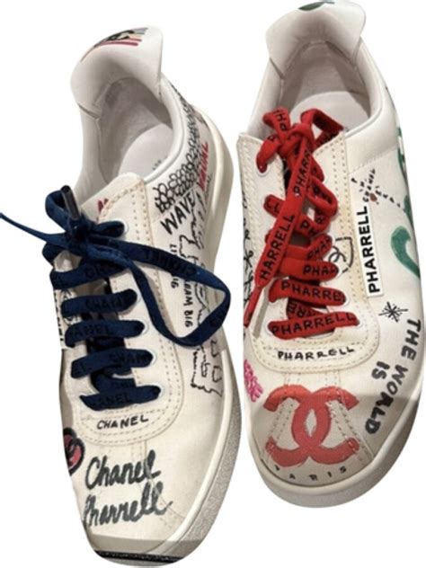 chanel pharrell sneakers|chanel trainers pharrell.